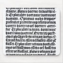 Search for latin mouse mats German