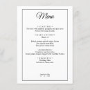 Search for damask wedding menus Elegant