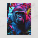 Search for apes vertical postcards Jungle