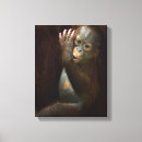 Search for orangutan canvas prints Ape