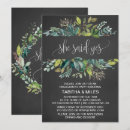 Search for chalkboard engagement party invitations Vintage