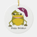 Search for santa frog christmas decor Froggy