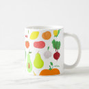 Search for fruits and vegetables mugs Vegan