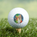 Search for corgi golf balls Watercolor