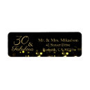 Search for 30 return address labels Gold