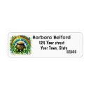 Search for st patricks day return address labels Pot of gold