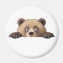 Search for funny bears magnets Grizzly