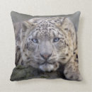 Search for snow leopard wildlife cushions White