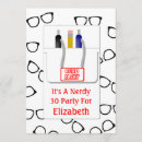 Search for nerds invitations Party