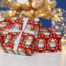 Search for father christmas wrap wrapping paper Winter