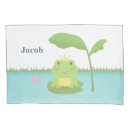 Search for cute frog pillowcases Green