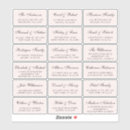 Search for pink decal stickers Calligraphy