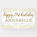 Search for happy birthday banners Gold