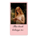 Search for vintage illustration bookplates Book lover