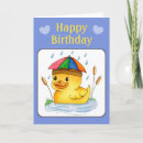 Search for duck birthday cards Kawaii