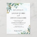 Search for sky blue wedding invitations Botanical