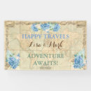 Search for adventure awaits banners Baby shower