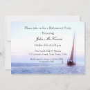 Search for sunset sail invitations Retirement