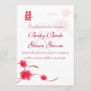 Search for double happiness wedding invitations Pink