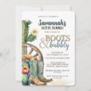 Search for boots and bubbly invitations Cowgirl boot