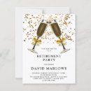 Search for retirement party postcards Glitter