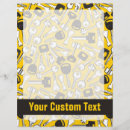 Search for metallic flyers Background