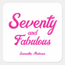 Search for 70 and fabulous stickers Modern