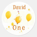 Search for orange balloon stickers Birthday