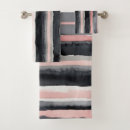 Search for black and grey stripes bath towels Pink
