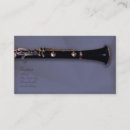Search for clarinet business cards Leslie