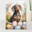 Search for dachshund easter cards Pet