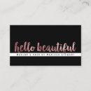 Search for hello beautiful business cards Modern