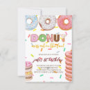 Search for donut miss this party invitations Colourful