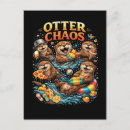 Search for cartoon otter postcards Otters