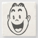 Search for laughter coasters Black and white
