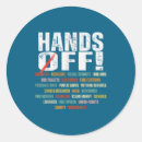 Search for hands off stickers Top