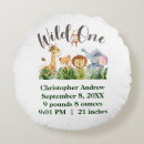 Search for the wild ones cushions Baby boy
