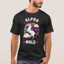 Search for alpha male tshirts Unicorn
