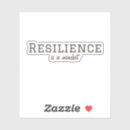 Search for mindset stickers Resilience