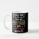 Search for funny recovery mugs Amputee