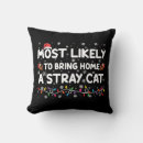 Search for christmas cat cushions Xmas