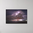 Search for storms canvas prints Lightning