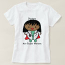 Search for female doctor tshirts Black