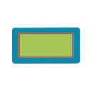 Search for caring return address labels Blue