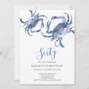 Search for crab birthday invitations Modern