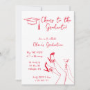 Search for martini glass birthday invitations Hand drawn