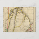 Search for michigan maps postcards Region