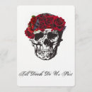 Search for sugar skull wedding invitations Skulls