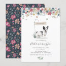 Search for black white dog invitations Cute