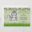 Search for tiger kid invitations Party